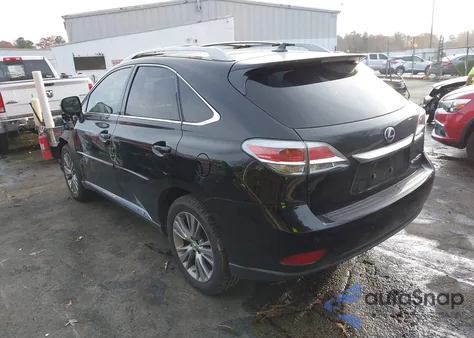 2013 Lexus Rx 450H из США, поврежденный, VIN JTJBC1BA4D2053092